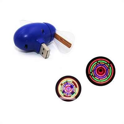 Promotional LED USB Fans for Cellphone Computer Power Bank