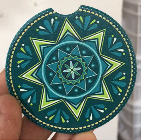 Absorbent Ceramic Car Coaster